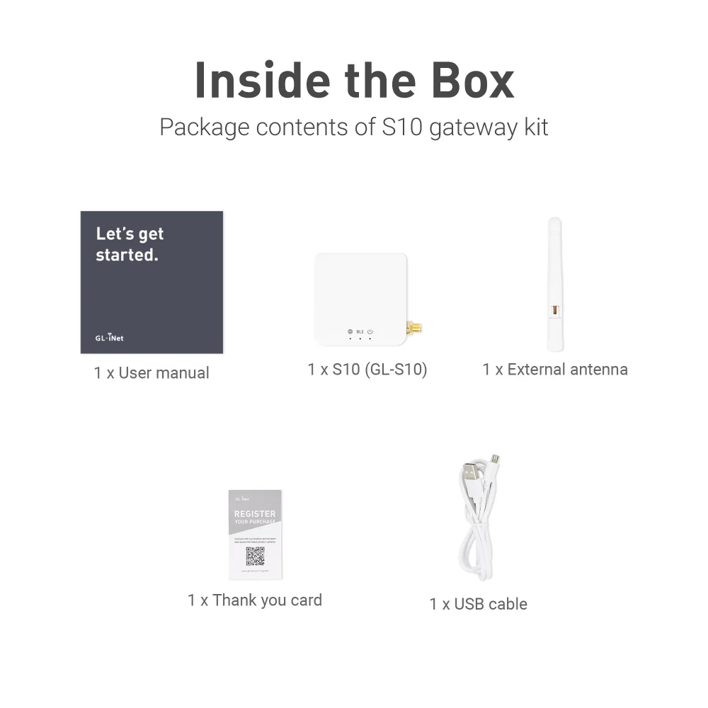 GL-S10 BLE  IoT Gateway | PoE Power Supply - Image 7